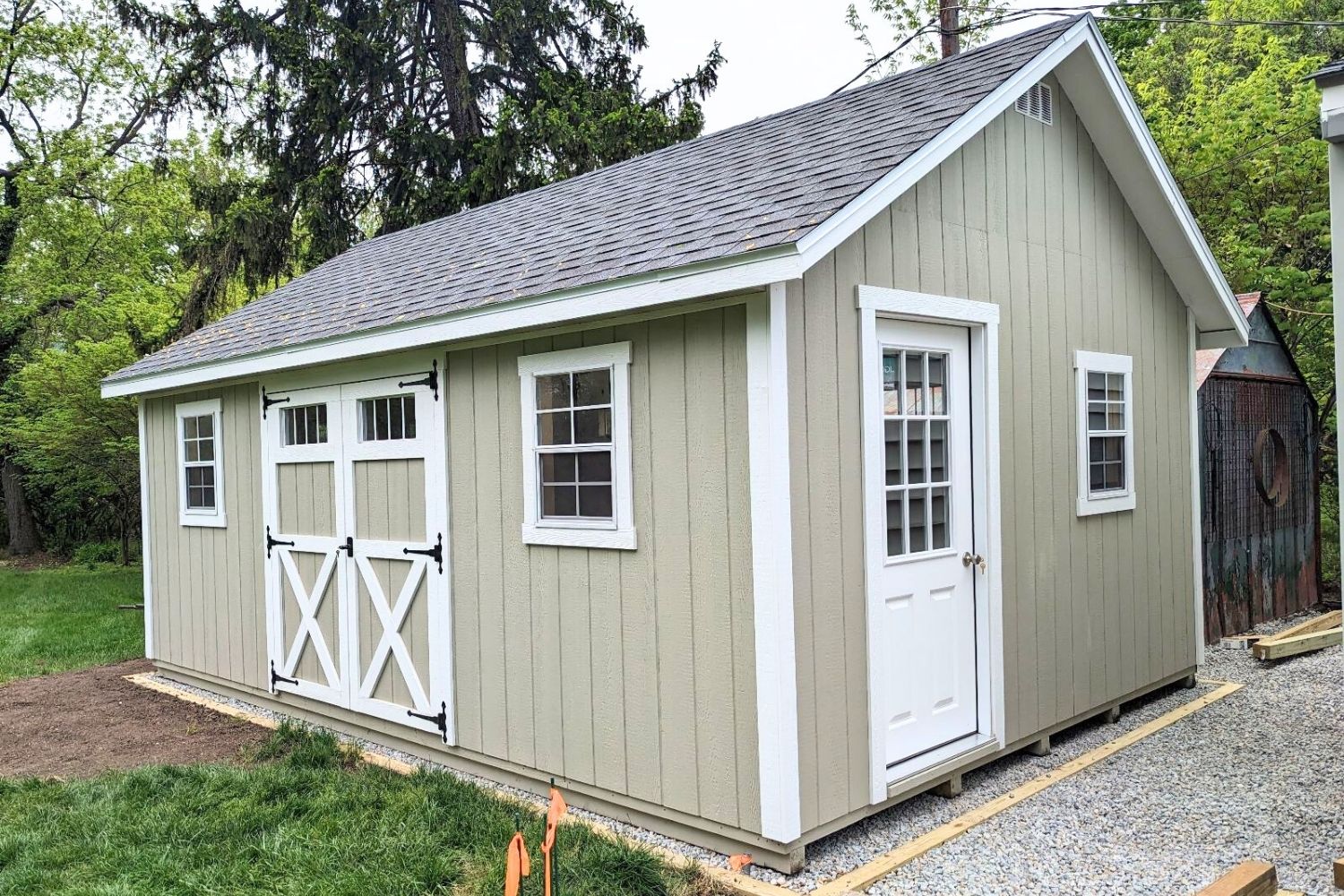 backyard home office shed