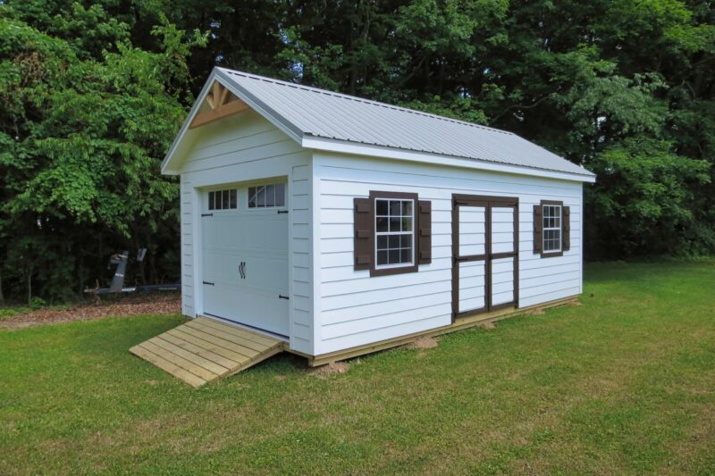 built on site sheds with garage in plain city oh