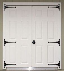 storage shed options fiberglass doors