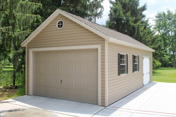 gable prefab garage shed for sale in springfield ohio