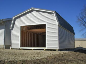 large garage shed for sale in central ohio by beachy barns