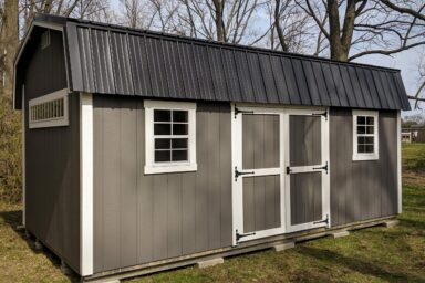 garden shed highwall storage
